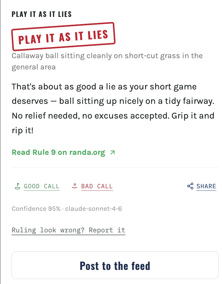 A ruling shared to the feed
